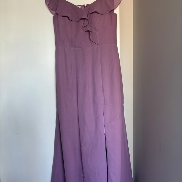 Azazie Sophie Dress Wisteria (10) - Picture 3 of 5